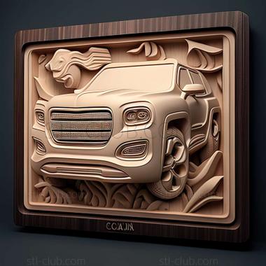 3D мадэль GMC Acadia (STL)